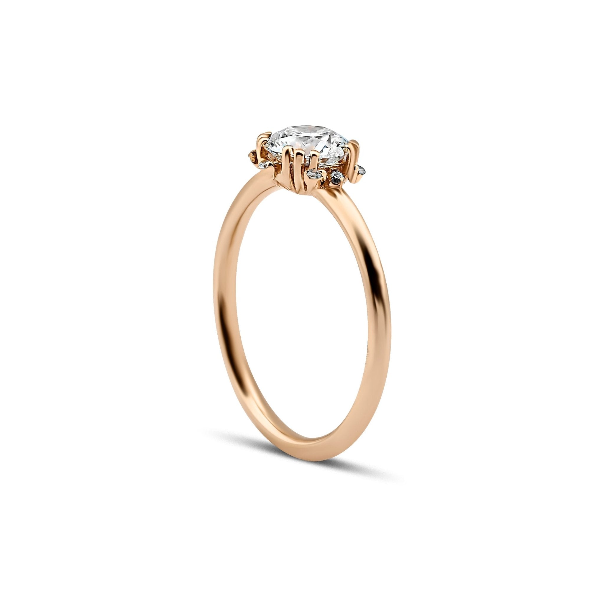 0.60 Karat Yuvarlak Kesim & 0.10 Karat Kenar GIA/HRD Sertifikalı Tektaş Pırlanta Yüzük - RNF0719 | Pırlanta Yüzük | Ronaff Pırlanta | Tektaş Yüzük, Pırlanta Yüzük, Kolye, Küpe