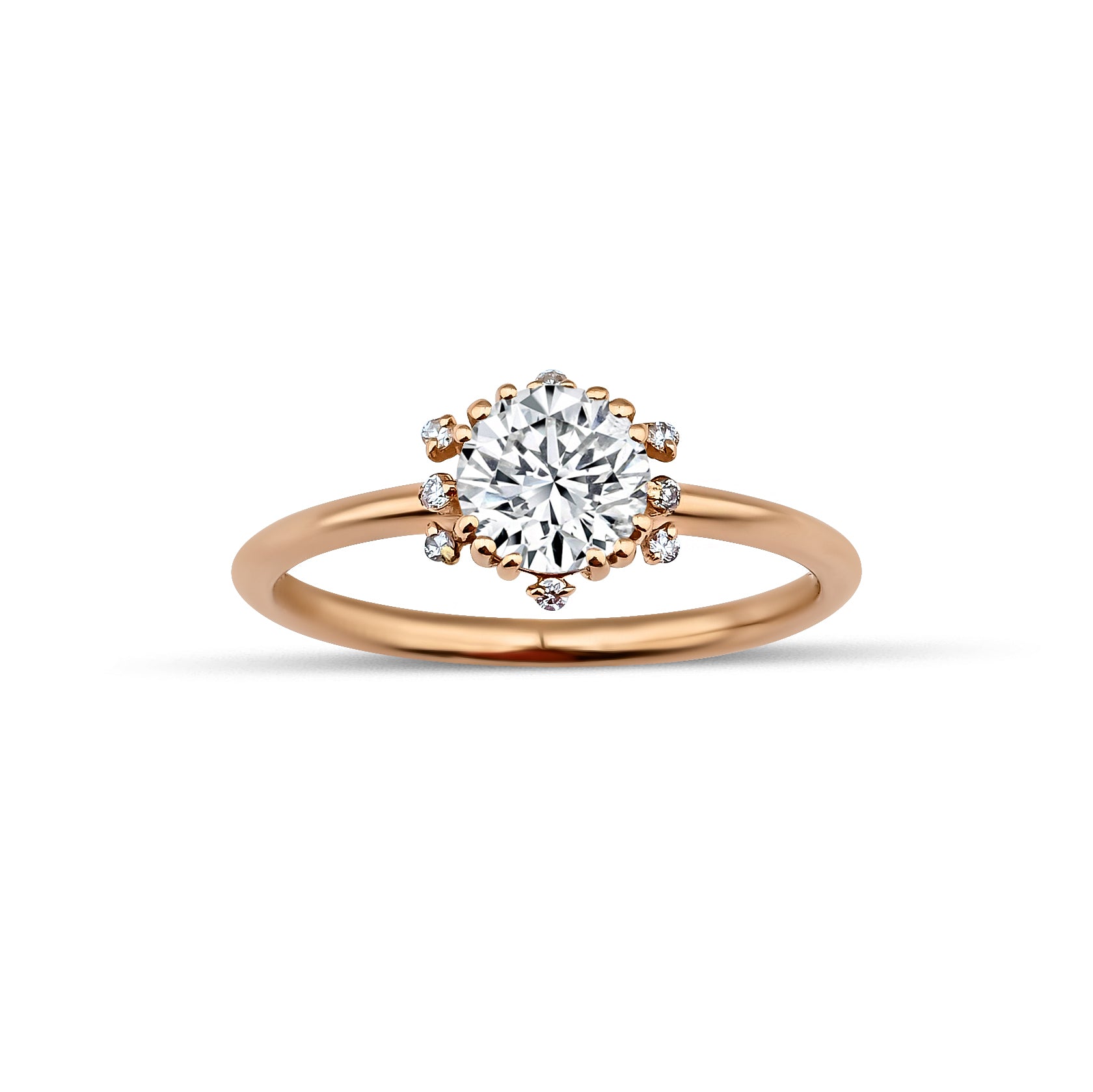 0.60 Karat Yuvarlak Kesim & 0.10 Karat Kenar GIA/HRD Sertifikalı Tektaş Pırlanta Yüzük - RNF0719 | Pırlanta Yüzük | Ronaff Pırlanta | Tektaş Yüzük, Pırlanta Yüzük, Kolye, Küpe