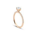 0.40 Karat Yuvarlak Kesim Merkez & 0.18 Karat Kenar Taşları HRD Sertifikalı Pırlanta Tektaş Yüzük - RNF0713 | Yüzükler | Ronaff Pırlanta | Tektaş Yüzük, Pırlanta Yüzük, Kolye, Küpe