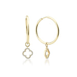 0.51 Karat Yonca Pırlantalı Halka Küpe Pırlanta - RNF0704 | Pırlanta Küpe | Ronaff Pırlanta | Tektaş Yüzük, Pırlanta Yüzük, Kolye, Küpe