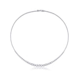 2.00 Karat Su Yolu Pırlanta Gerdanlık - RNF0631 | Gerdanlık | Ronaff Pırlanta | Tektaş Yüzük, Pırlanta Yüzük, Kolye, Küpe