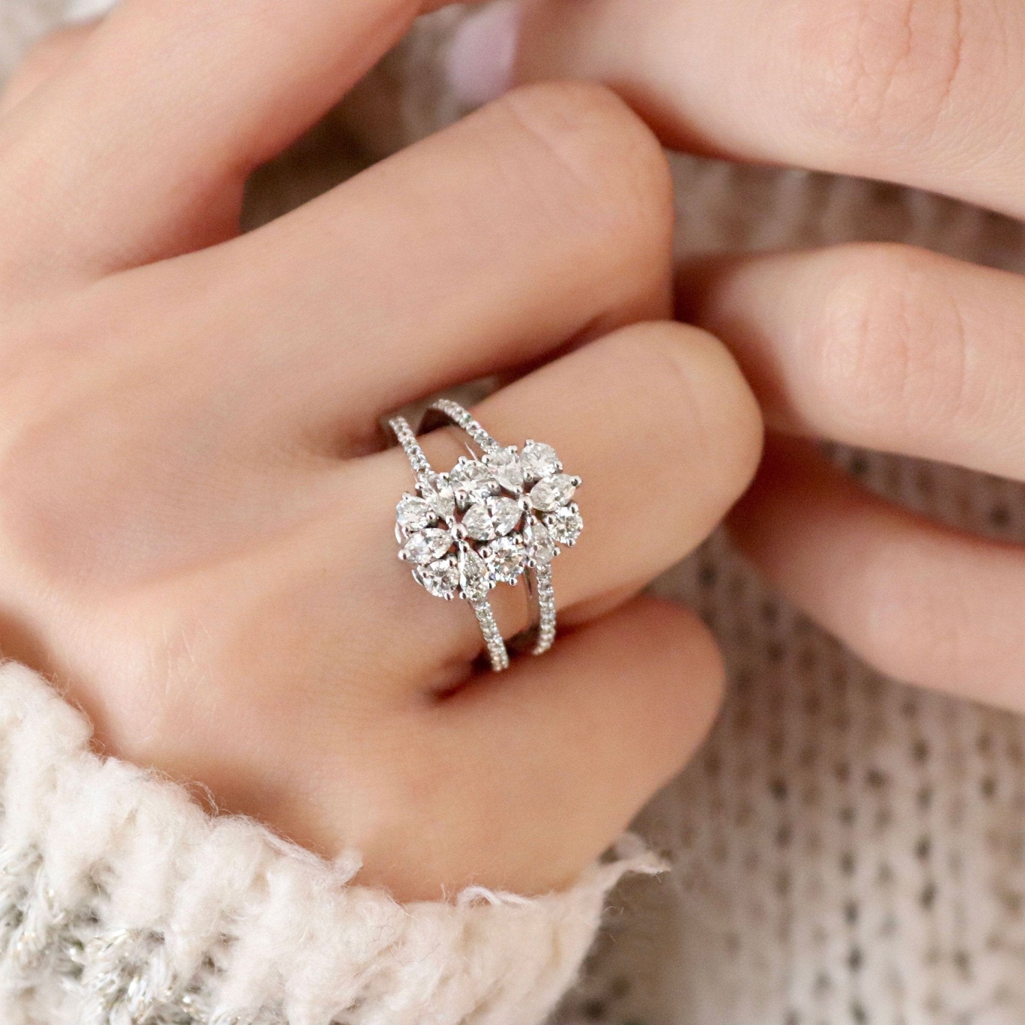 2.05 Karat Fantezi Kesim Pırlantalı Yüzük - RNF0507 | Tektaş Pırlanta | Ronaff Pırlanta | Tektaş Yüzük, Pırlanta Yüzük, Kolye, Küpe