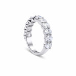 2.20 Karat Oval Kesim Yarımtur Pırlantalı Yüzük - RNF0561 | Alyans | Ronaff Pırlanta | Tektaş Yüzük, Pırlanta Yüzük, Kolye, Küpe