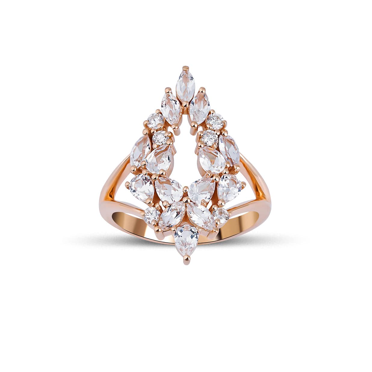 2.28 Karat Beyaz Safir ve Pırlantalı Tasarım Yüzük - RNF0531 | Renkli Taşlı Yüzükler | Ronaff Pırlanta | Tektaş Yüzük, Pırlanta Yüzük, Kolye, Küpe