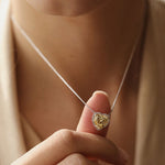 2.58 Karat Kalp Quartz Taşı ve Pırlantalı Tasarım Kolye - RNF0674 | Pırlanta Kolye | Ronaff Pırlanta | Tektaş Yüzük, Pırlanta Yüzük, Kolye, Küpe