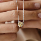 2.58 Karat Kalp Quartz Taşı ve Pırlantalı Tasarım Kolye - RNF0674 | Pırlanta Kolye | Ronaff Pırlanta | Tektaş Yüzük, Pırlanta Yüzük, Kolye, Küpe