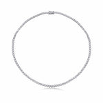 2.60 Karat Su Yolu Pırlanta Gerdanlık - RNF0595 | Gerdanlık | Ronaff Pırlanta | Tektaş Yüzük, Pırlanta Yüzük, Kolye, Küpe