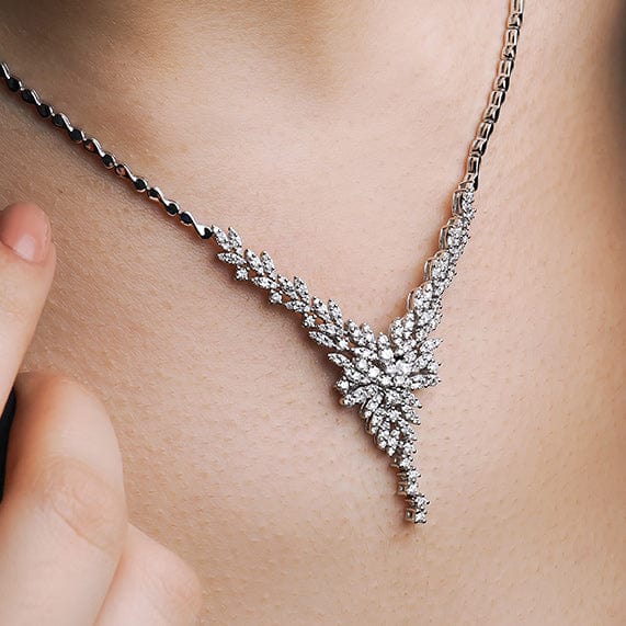 2.72 Karat Özel Tasarım Pırlanta Gerdanlık - RNF0215 | Gerdanlık | Ronaff Pırlanta | Tektaş Yüzük, Pırlanta Yüzük, Kolye, Küpe