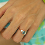 2.78 Karat Marla London Blue Topaz & 0.40 ct Markiz Kesim Pırlantalı Yüzük - RNF0562 | Renkli Taşlı Yüzükler | Ronaff Pırlanta | Tektaş Yüzük, Pırlanta Yüzük, Kolye, Küpe