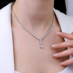 2.88 Karat Su Damlası Effect Pırlanta Gerdanlık - RNF0592 | Gerdanlık | Ronaff Pırlanta | Tektaş Yüzük, Pırlanta Yüzük, Kolye, Küpe