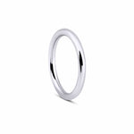 2 mm Çift Beyaz Altın Full Bombeli Alyans - RNF0572 | Alyans | Ronaff Pırlanta | Tektaş Yüzük, Pırlanta Yüzük, Kolye, Küpe