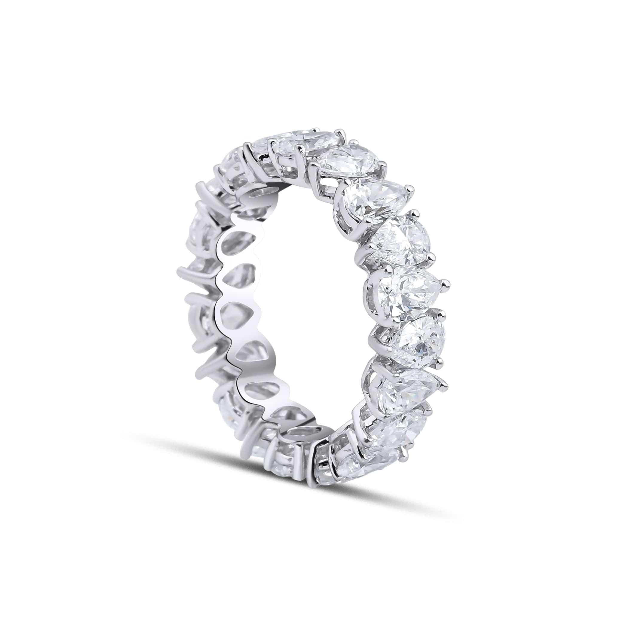 4.00 Karat Damla Pırlantalı Tamtur Yüzük - RNF0165 | Tamtur Pırlanta Yüzük | Ronaff Pırlanta | Tektaş Yüzük, Pırlanta Yüzük, Kolye, Küpe