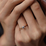 0.42 Karat GIA/HRD Sertifikalı Modern Tektaş Pırlanta Yüzük - RNF0769 | Tektaş Pırlanta | Ronaff Pırlanta | Tektaş Yüzük, Pırlanta Yüzük, Kolye, Küpe