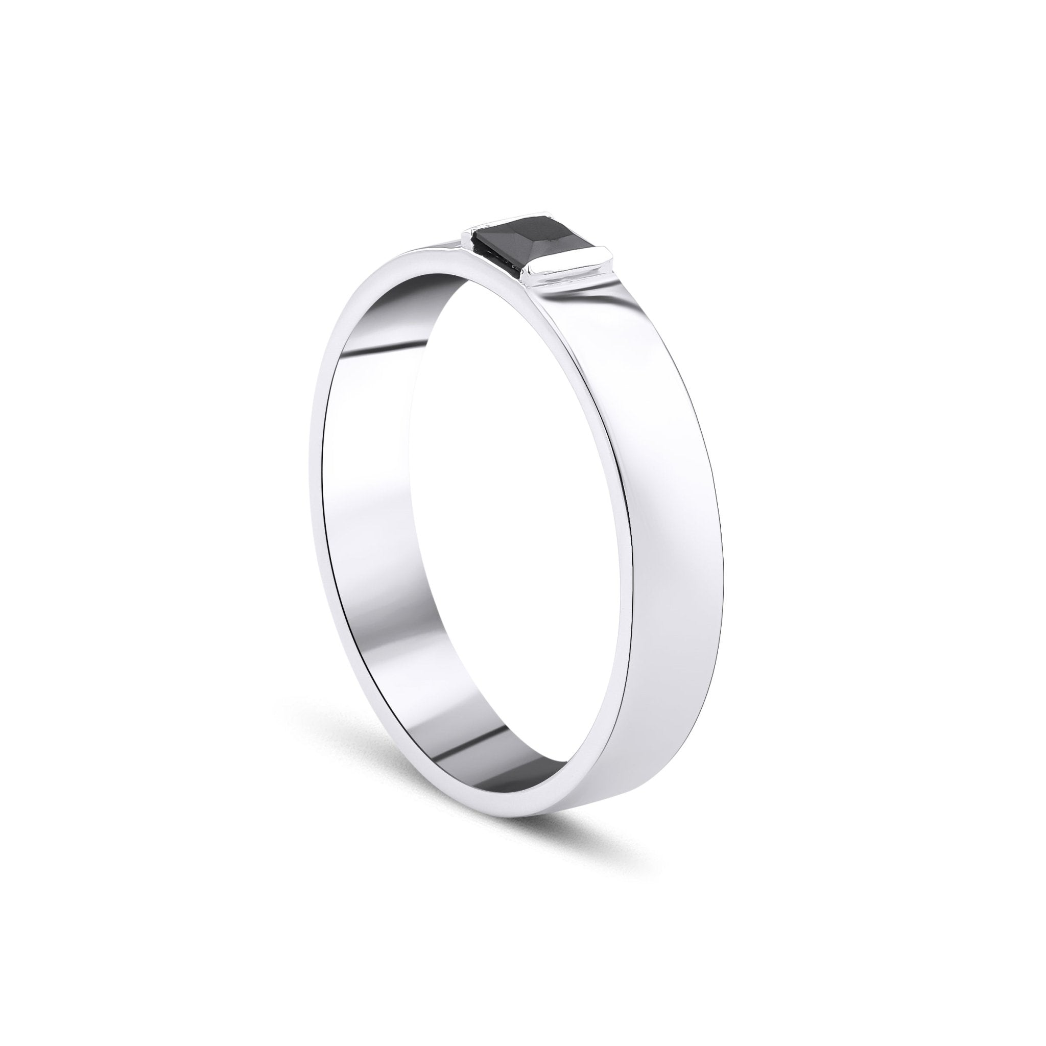 4 mm Platin Alyans & Prenses (Kare) Kesim Pırlantalı Alyans - RNF0712 | | Ronaff Pırlanta | Tektaş Yüzük, Pırlanta Yüzük, Kolye, Küpe