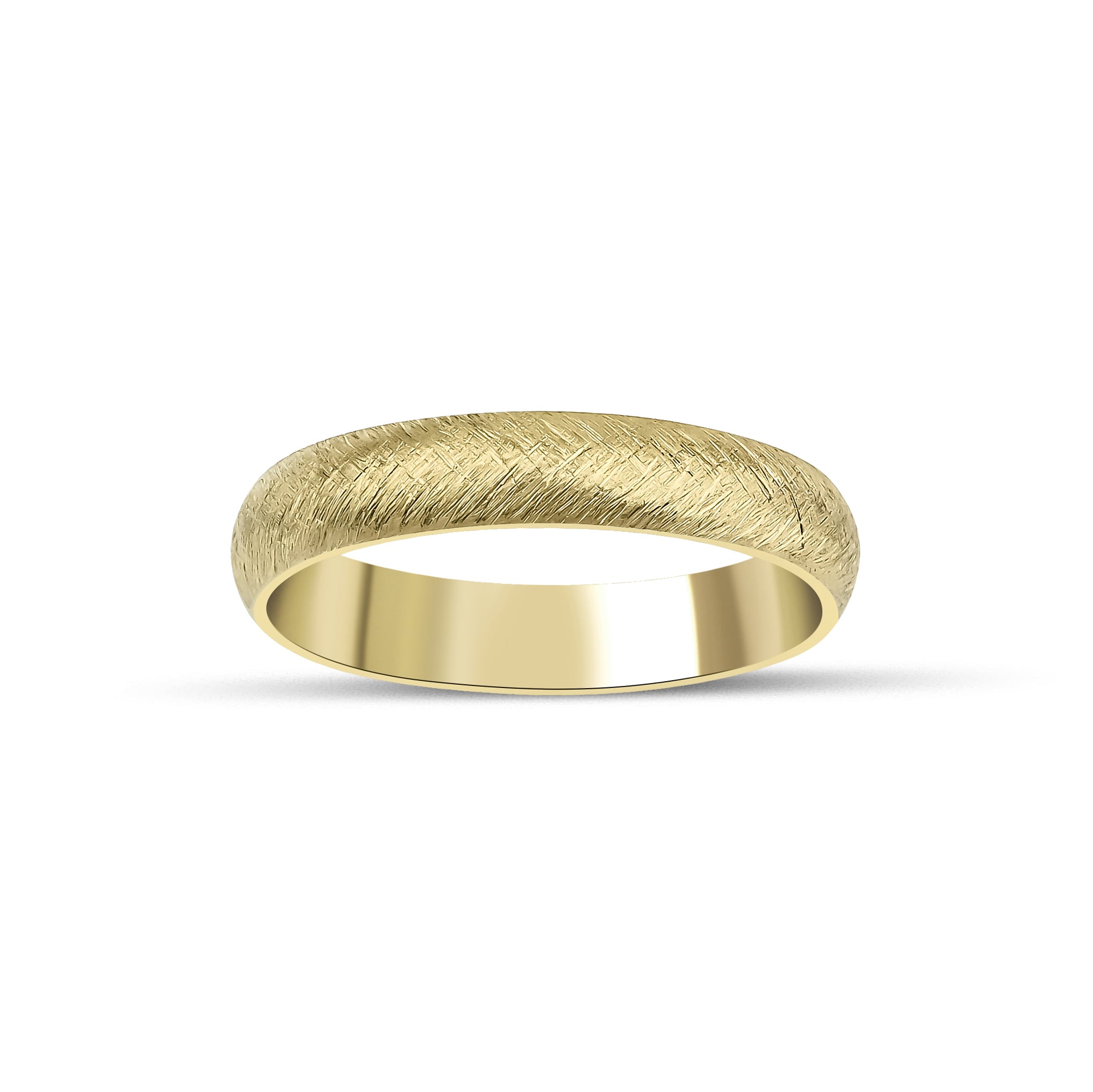 4 mm Bombeli & Desenli Altın Tek Alyans - RNF0764 | Alyans | Ronaff Pırlanta | Tektaş Yüzük, Pırlanta Yüzük, Kolye, Küpe