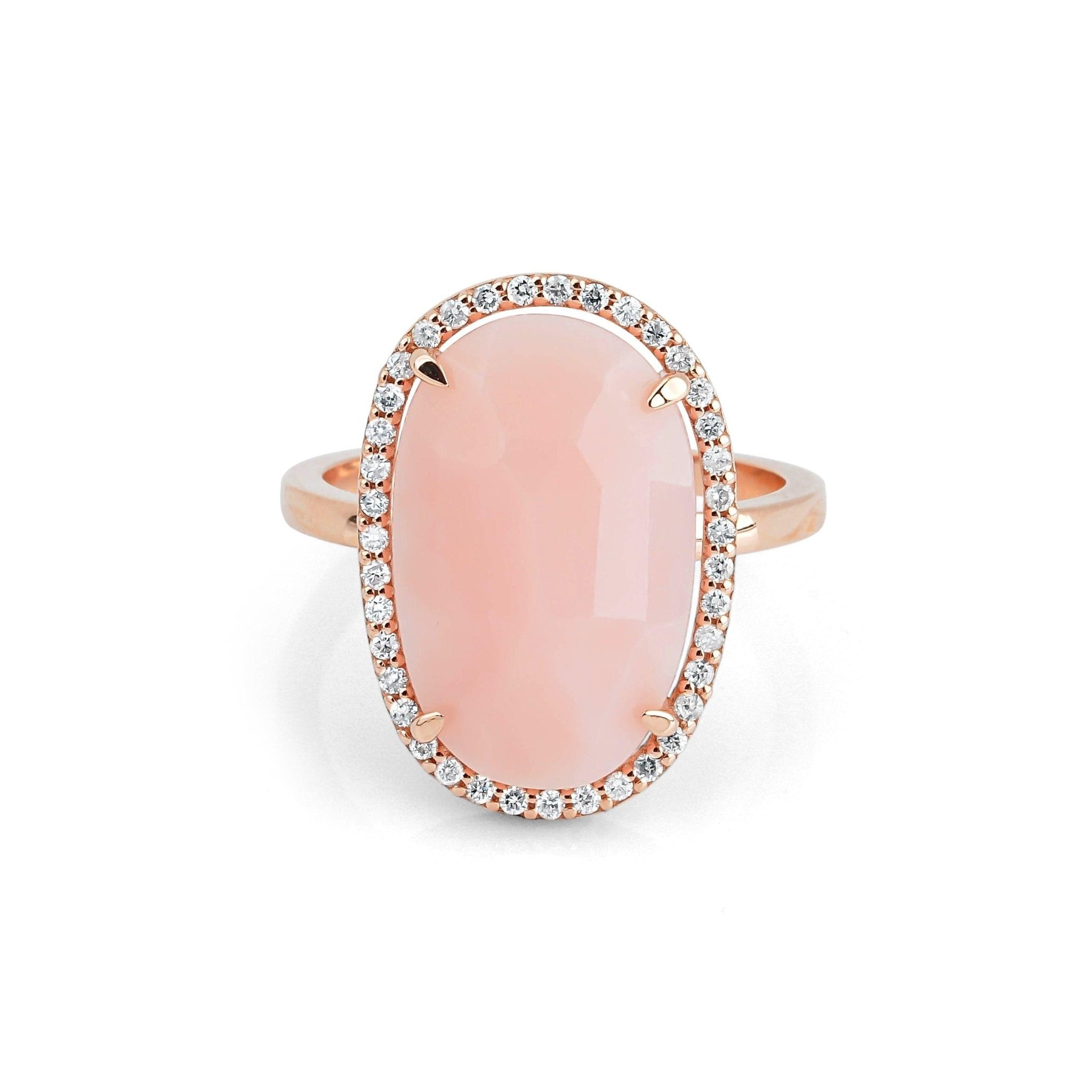 5.11 Karat Pembe Opal Pırlanta Yüzük - RNF0163 | Renkli Pırlantalı Yüzükler | Ronaff Pırlanta | Tektaş Yüzük, Pırlanta Yüzük, Kolye, Küpe