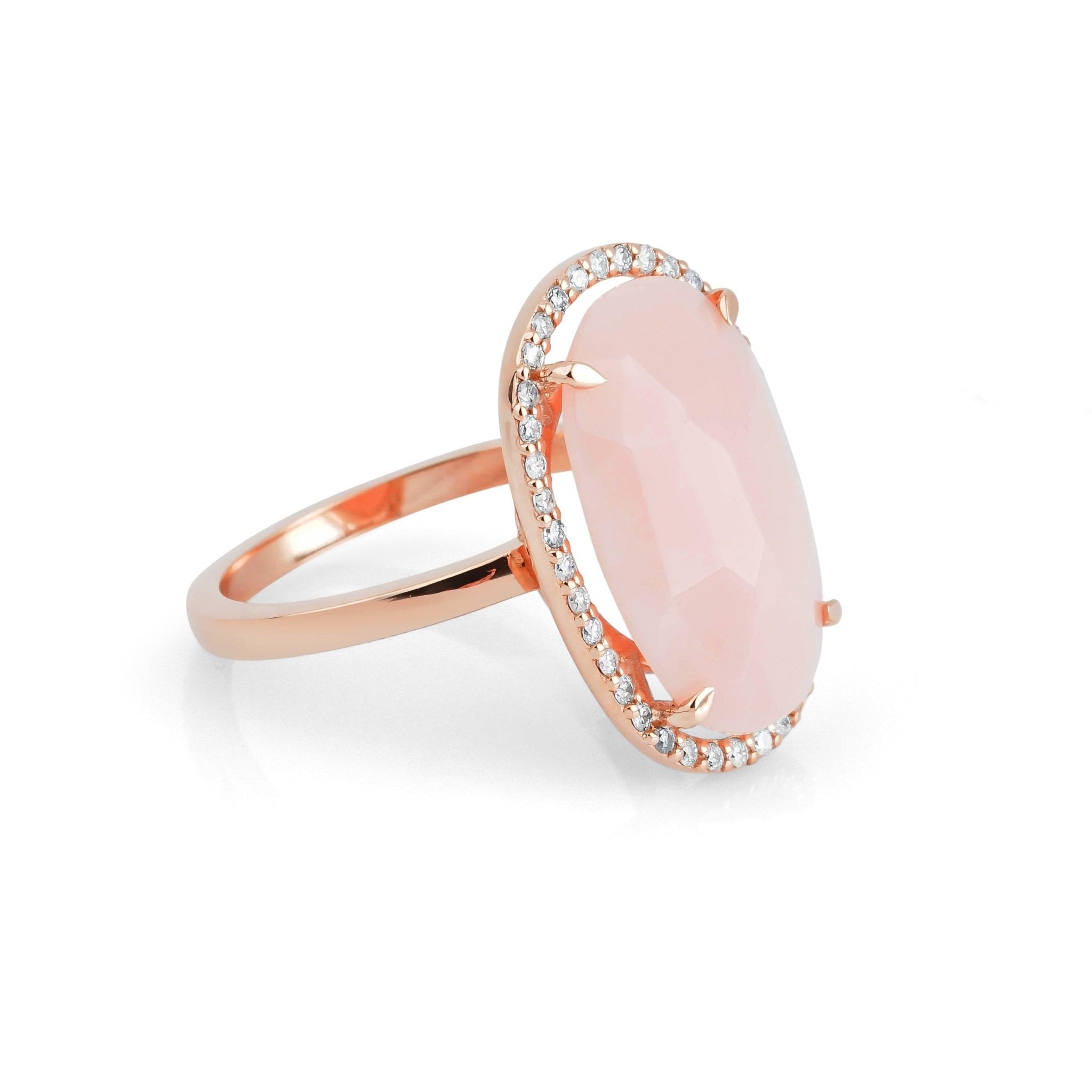 5.11 Karat Pembe Opal Pırlanta Yüzük - RNF0163 | Renkli Pırlantalı Yüzükler | Ronaff Pırlanta | Tektaş Yüzük, Pırlanta Yüzük, Kolye, Küpe