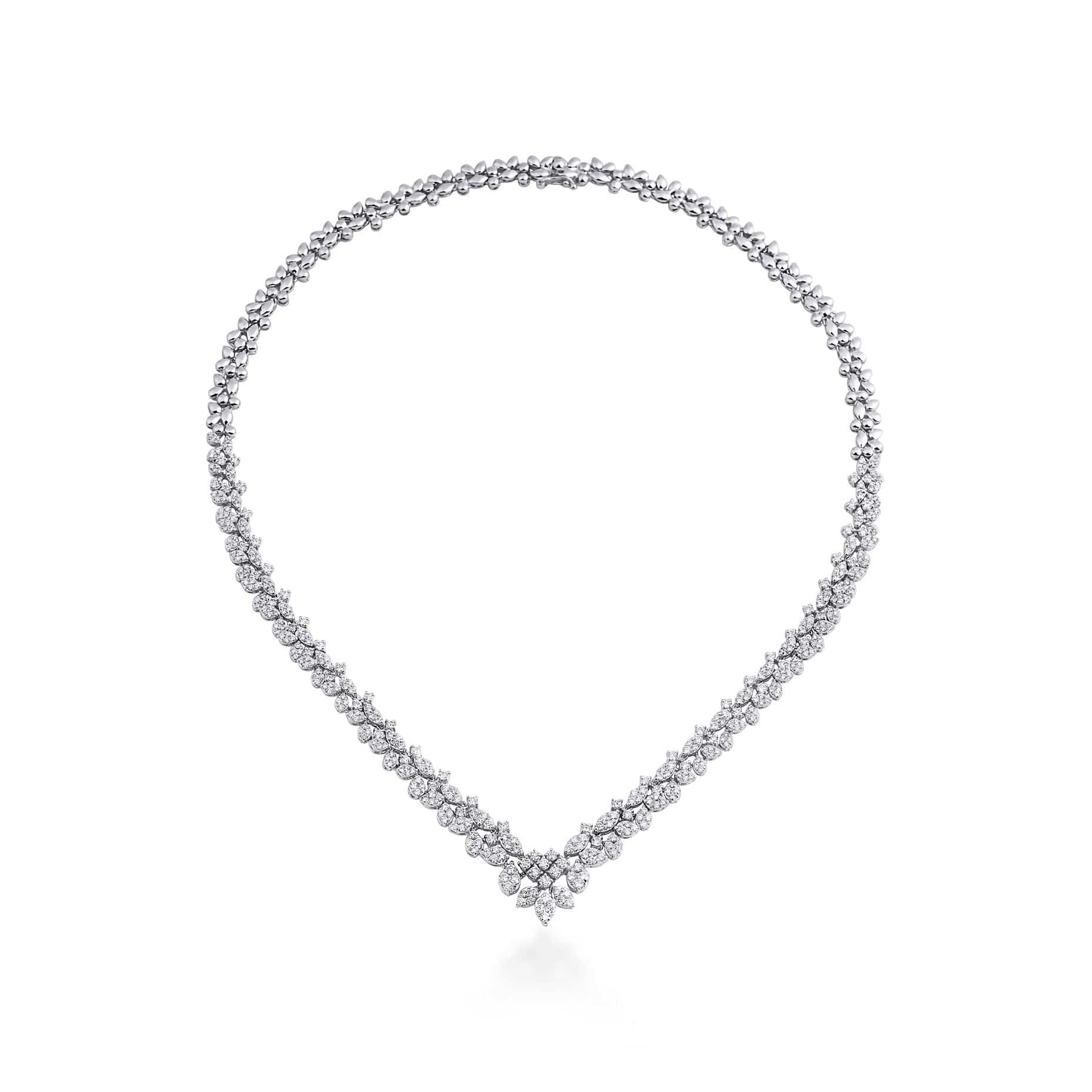 5.80 Karat Pırlanta Özel Tasarım Gerdanlık - RNF0379 | Gerdanlık | Ronaff Pırlanta | Tektaş Yüzük, Pırlanta Yüzük, Kolye, Küpe