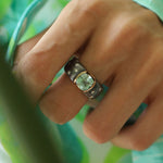 3.23 Karat Aquamarine Taşlı & 0.16 Karat Kenar Pırlantalı Özel Tasarım Unisex Yüzük - RNF0724 | Tasarım Yüzük | Ronaff Pırlanta | Tektaş Yüzük, Pırlanta Yüzük, Kolye, Küpe