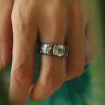 3.23 Karat Aquamarine Taşlı & 0.16 Karat Kenar Pırlantalı Özel Tasarım Unisex Yüzük - RNF0724 | Tasarım Yüzük | Ronaff Pırlanta | Tektaş Yüzük, Pırlanta Yüzük, Kolye, Küpe