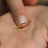 0.10 Karat Yuvarlak Kesim Pırlanta Tektaş Yüzük - RNF0338 | Tektaş Pırlanta | Ronaff Pırlanta | Tektaş Yüzük, Pırlanta Yüzük, Kolye, Küpe