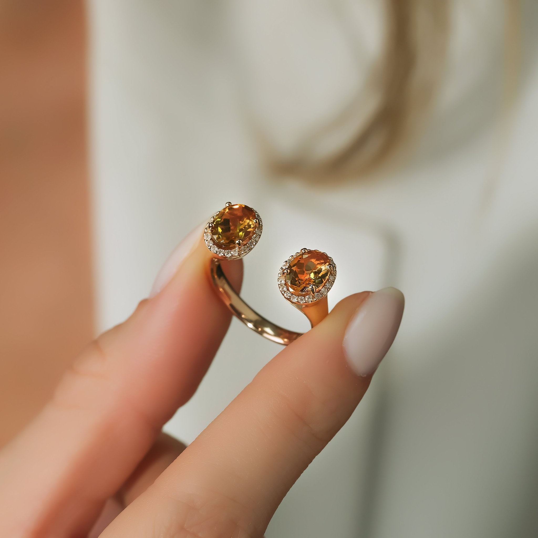 1.20 Karat Sultanit Taş & 0.40 Karat Kenar Pırlantalı Özel Tasarım Sen&Ben Yüzük - RNF0820 | Renkli Taşlı Yüzükler | Ronaff Pırlanta | Tektaş Yüzük, Pırlanta Yüzük, Kolye, Küpe