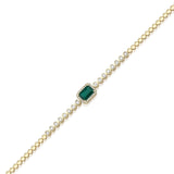 3.00 ct Zümrüt Pırlantalı Özel Tasarım Bileklik - RNF0676 | Pırlanta Bileklik | Ronaff Pırlanta | Tektaş Yüzük, Pırlanta Yüzük, Kolye, Küpe