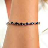 10.80 Karat Oval Kesim Safir & 0.34 Karat Pırlanta Tasarım Bileklik - RNF0891 | Pırlanta Bileklik | Ronaff Pırlanta | Tektaş Yüzük, Pırlanta Yüzük, Kolye, Küpe