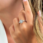 0.75 Karat Oval Merkez & 0.50 Karat Yuvarlak Kesim & 0.20 Karat Damla Kesim Pırlanta GIA/HRD Sertifikalı Özel Tasarım Tektaş Teklif Yüzüğü - RNF0714 | oval | Ronaff Pırlanta | Tektaş Yüzük, Pırlanta Yüzük, Kolye, Küpe