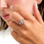 0.75 Karat Oval Merkez & 0.50 Karat Yuvarlak Kesim & 0.20 Karat Damla Kesim Pırlanta GIA/HRD Sertifikalı Özel Tasarım Tektaş Teklif Yüzüğü - RNF0714 | oval | Ronaff Pırlanta | Tektaş Yüzük, Pırlanta Yüzük, Kolye, Küpe