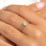 0.70 Karat Merkez & 0.12 Karat Kenar Pırlanta HRD Sertifikalı Tektaş Pırlanta Yüzük - RNF0888 | Pırlanta Yüzük | Ronaff Pırlanta | Tektaş Yüzük, Pırlanta Yüzük, Kolye, Küpe