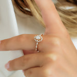 0.35 Karat Merkez & 0.16 Karat Kenar Pırlanta Özel Tasarım Vintage Yüzük - RNF0884 | Pırlanta Yüzük | Ronaff Pırlanta | Tektaş Yüzük, Pırlanta Yüzük, Kolye, Küpe