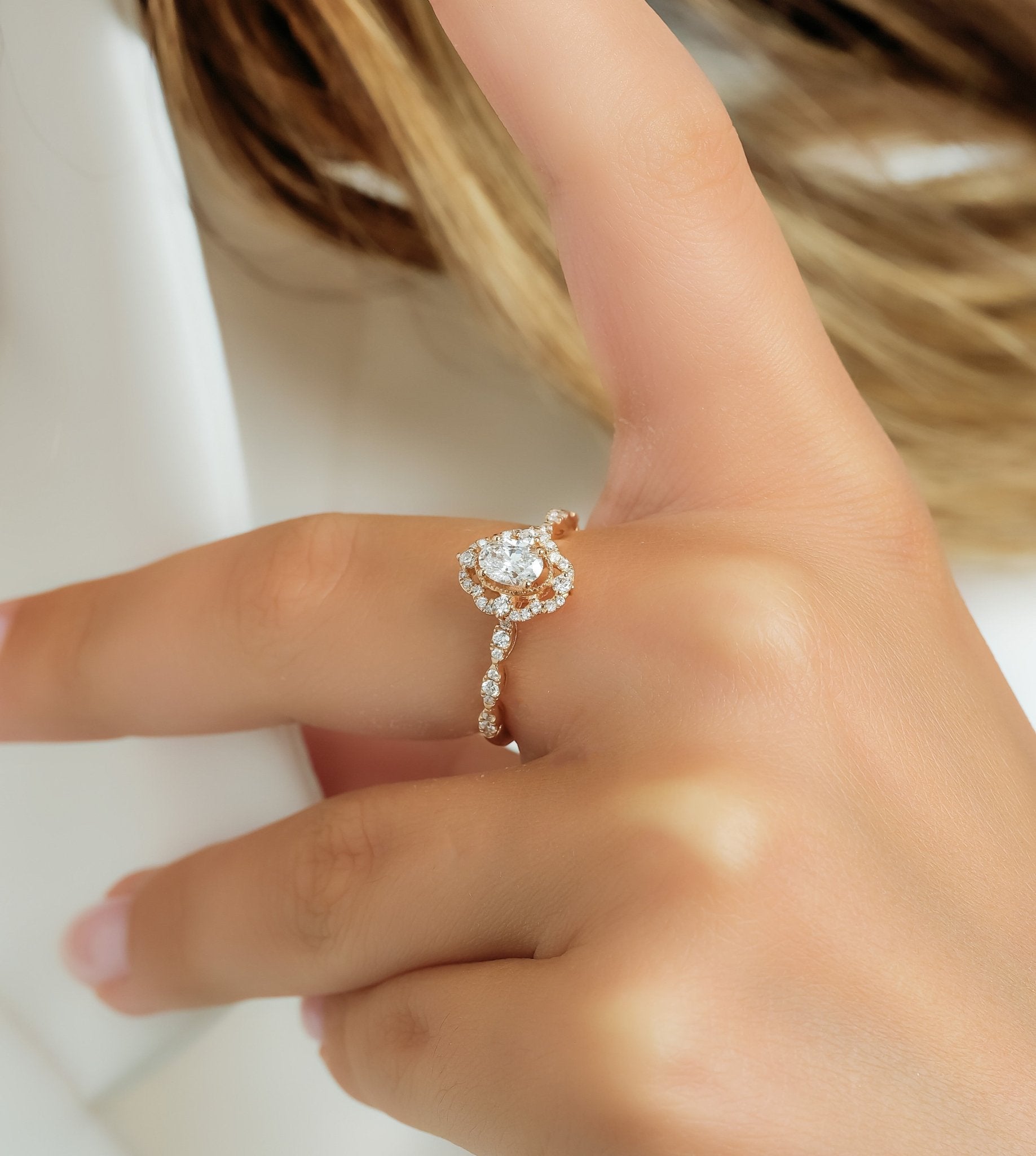 0.35 Karat Merkez & 0.16 Karat Kenar Pırlanta Özel Tasarım Vintage Yüzük - RNF0884 | Pırlanta Yüzük | Ronaff Pırlanta | Tektaş Yüzük, Pırlanta Yüzük, Kolye, Küpe