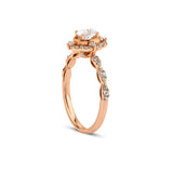 0.35 Karat Merkez & 0.16 Karat Kenar Pırlanta Özel Tasarım Vintage Yüzük - RNF0884 | Pırlanta Yüzük | Ronaff Pırlanta | Tektaş Yüzük, Pırlanta Yüzük, Kolye, Küpe