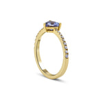 2.01 Karat Tanzanit & 0.14 Karat Pırlantalı Tasarım Yüzük - RNF0835 | Renkli Taşlı Yüzükler | Ronaff Pırlanta | Tektaş Yüzük, Pırlanta Yüzük, Kolye, Küpe