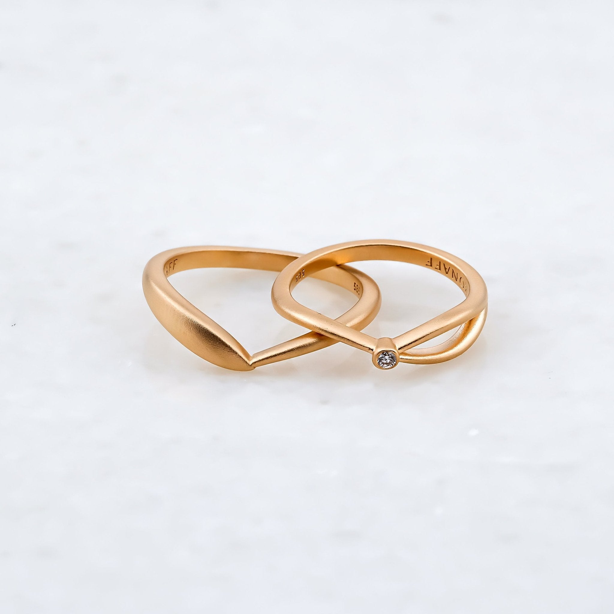 0.02 Karat Pırlantalı Çift Alyans - RNF0836 | Pırlanta Yüzük | Ronaff Pırlanta | Tektaş Yüzük, Pırlanta Yüzük, Kolye, Küpe