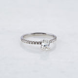 0.60 Karat Merkez Oval & 0.20 Karat Kenar Pırlantalı HRD Sertifikalı Tektaş Pırlanta Yüzük - RNF0840 | Tektaş Yüzükler | Ronaff Pırlanta | Tektaş Yüzük, Pırlanta Yüzük, Kolye, Küpe