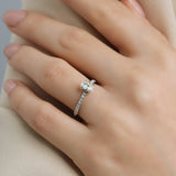 0.60 Karat Merkez Oval & 0.20 Karat Kenar Pırlantalı HRD Sertifikalı Tektaş Pırlanta Yüzük - RNF0840 | Tektaş Yüzükler | Ronaff Pırlanta | Tektaş Yüzük, Pırlanta Yüzük, Kolye, Küpe