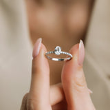 0.60 Karat Merkez Oval & 0.20 Karat Kenar Pırlantalı HRD Sertifikalı Tektaş Pırlanta Yüzük - RNF0840 | Tektaş Yüzükler | Ronaff Pırlanta | Tektaş Yüzük, Pırlanta Yüzük, Kolye, Küpe