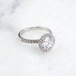 1.51 Karat Merkez Yuvarlak & 0.50 Karat Kenar GIA Sertifikalı Halo Model Tasarım Tektaş Pırlanta Yüzük - RNF0818 | Pırlanta Yüzük | Ronaff Pırlanta | Tektaş Yüzük, Pırlanta Yüzük, Kolye, Küpe