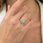 1.51 Karat Merkez Yuvarlak & 0.50 Karat Kenar GIA Sertifikalı Halo Model Tasarım Tektaş Pırlanta Yüzük - RNF0818 | Pırlanta Yüzük | Ronaff Pırlanta | Tektaş Yüzük, Pırlanta Yüzük, Kolye, Küpe