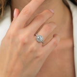 1.51 Karat Merkez Yuvarlak & 0.50 Karat Kenar GIA Sertifikalı Halo Model Tasarım Tektaş Pırlanta Yüzük - RNF0818 | Pırlanta Yüzük | Ronaff Pırlanta | Tektaş Yüzük, Pırlanta Yüzük, Kolye, Küpe