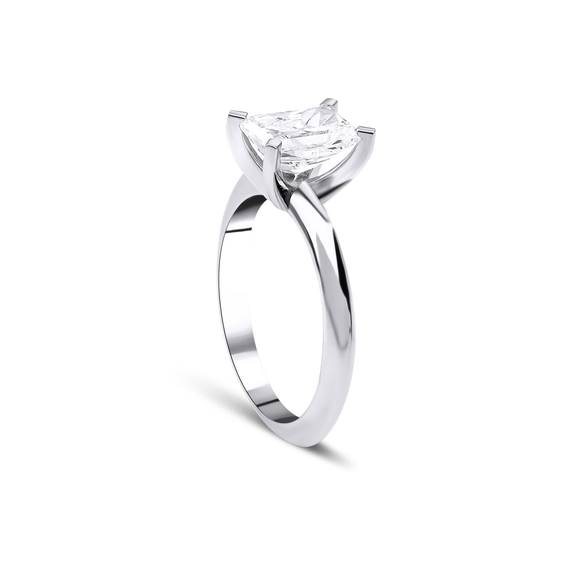 1.50 Karat Radyant Kesim HRD Sertifikalı Teklif Tektaş Yüzük - RNF0876 | Pırlanta Yüzük | Ronaff Pırlanta | Tektaş Yüzük, Pırlanta Yüzük, Kolye, Küpe