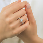 0.54 Karat Emerald & 0.52 Karat Yuvarlak Kesim GIA/HRD Sertifikalı Tektaş Pırlanta Yüzük - RNF0677 | Tektaş Pırlanta | Ronaff Pırlanta | Tektaş Yüzük, Pırlanta Yüzük, Kolye, Küpe