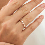 0.08 Karat Yuvarlak Kesim Pırlanta Kutup Yıldızı Desenli Bombeli Alyans - RNF0873 | Tasarım Alyans | Ronaff Pırlanta | Tektaş Yüzük, Pırlanta Yüzük, Kolye, Küpe