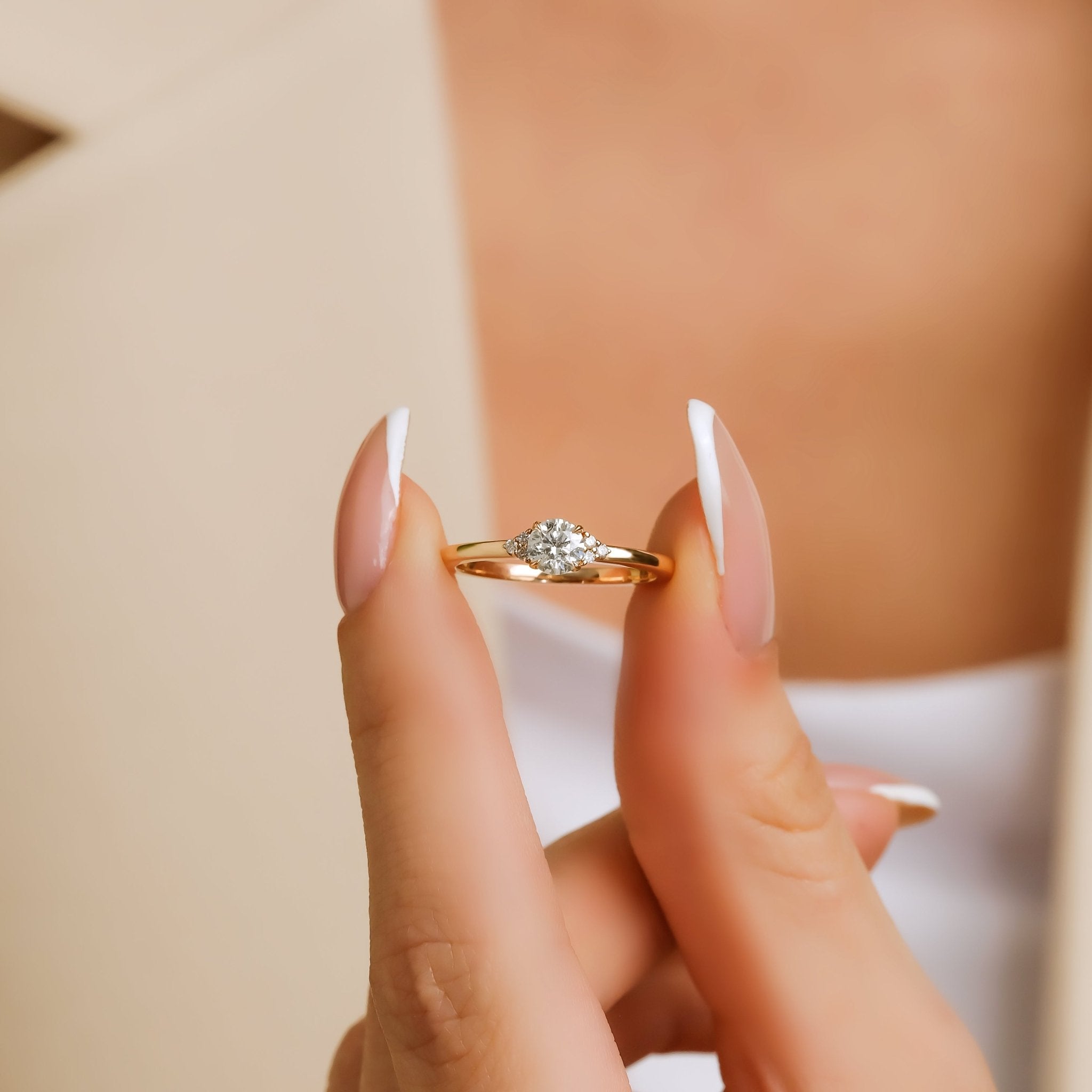 0.36 Karat Pırlanta Tektaş Yüzük - RNF0846 | Tektaş Yüzükler | Ronaff Pırlanta | Tektaş Yüzük, Pırlanta Yüzük, Kolye, Küpe