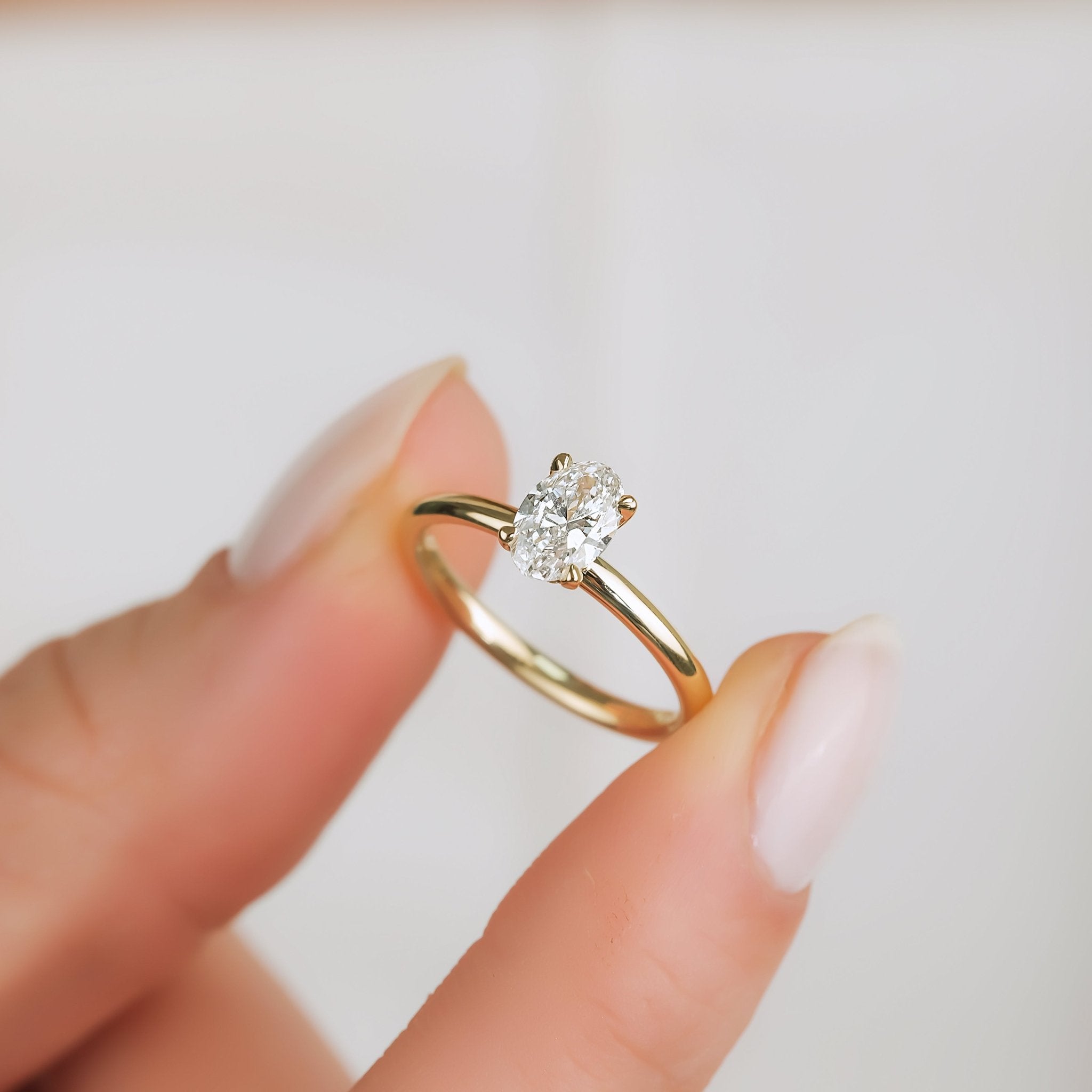 0.70 Karat Oval Kesim Pırlanta GIA/HRD Sertifikalı Tektaş Yüzük - RNF0355 | Tektaş Pırlanta | Ronaff Pırlanta | Tektaş Yüzük, Pırlanta Yüzük, Kolye, Küpe