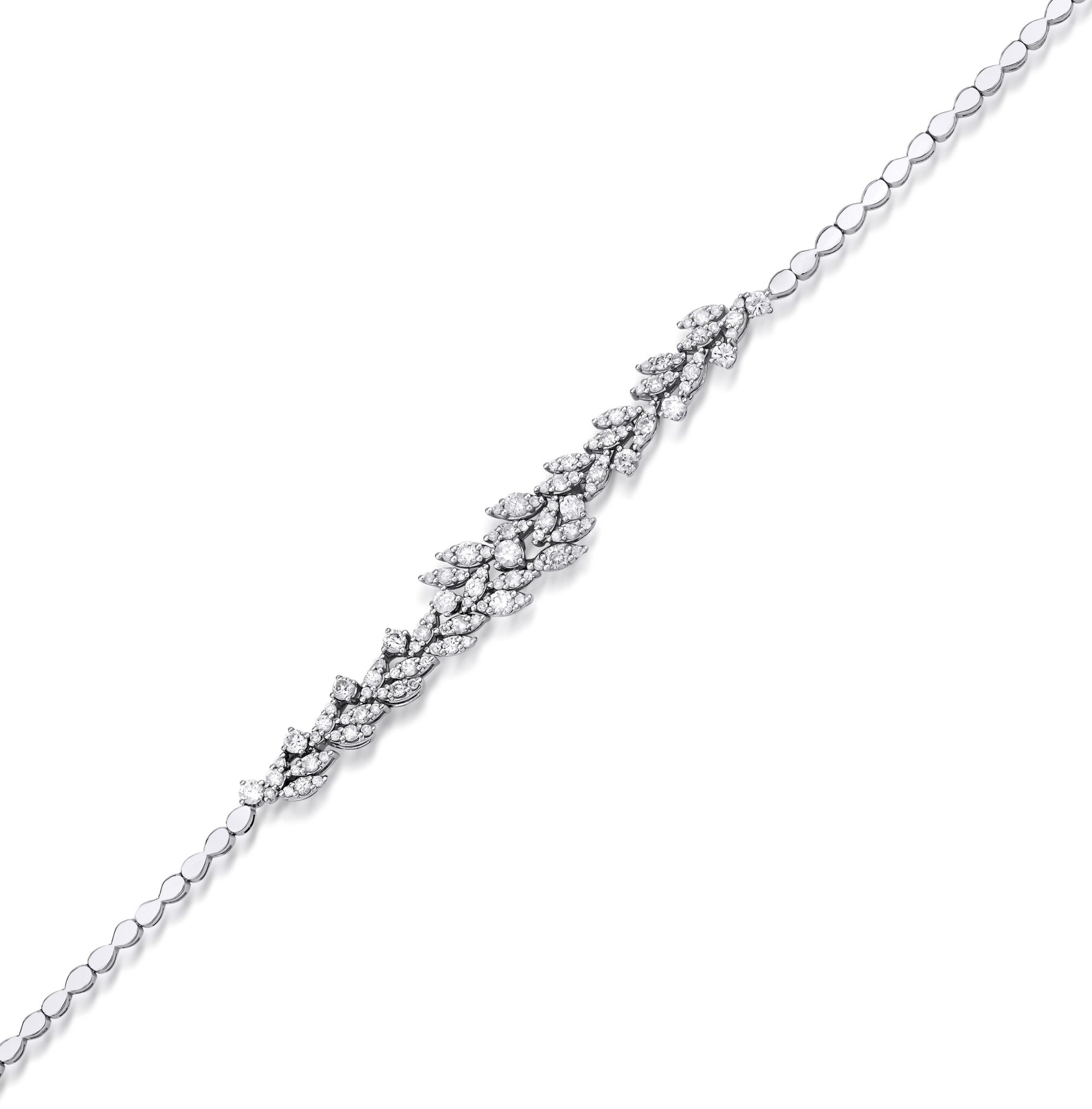 1.20 Karat Pırlanta Tasarım Bileklik - RNF0907 | Pırlanta Bileklik | Ronaff Pırlanta | Tektaş Yüzük, Pırlanta Yüzük, Kolye, Küpe