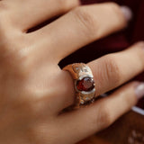 1.60 Karat Fire Garnet Taşlı Pırlantalı Özel Tasarım Yüzük ( Extraordinary ) - RNF0700 | Yüzükler | Ronaff Pırlanta | Tektaş Yüzük, Pırlanta Yüzük, Kolye, Küpe