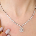 1.63 Karat Baget Markizli Pırlanta Gerdanlık - RNF0224 | Gerdanlık | Ronaff Pırlanta | Tektaş Yüzük, Pırlanta Yüzük, Kolye, Küpe